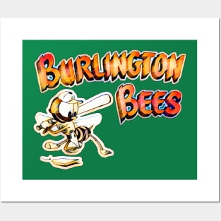 Burlington Bees Baseball Posters and Art